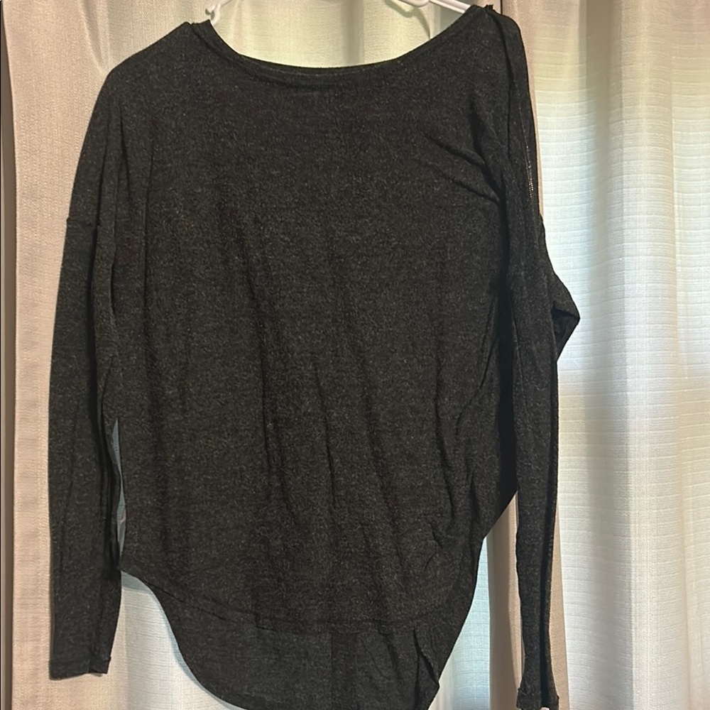 Black Long Sleeve Top
